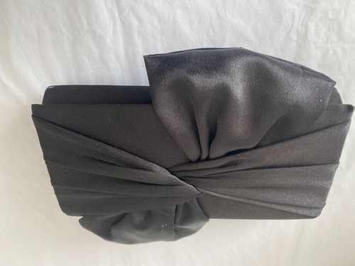 Black bow bag - black, or