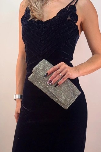 Moyna vintage silver beaded