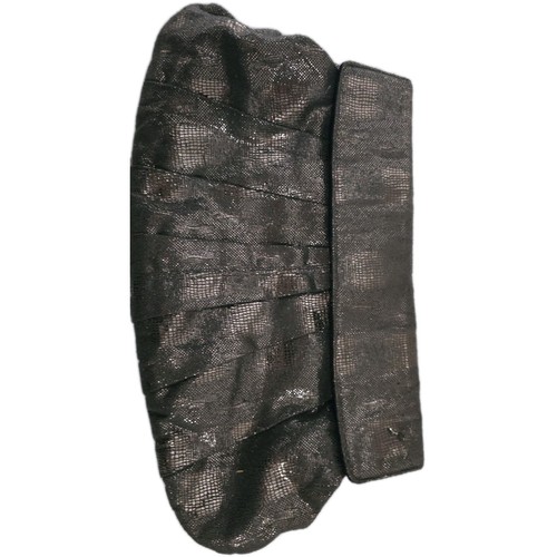 Next metallic clutch - bag, grey