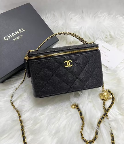 Quilted box bag chain - box,