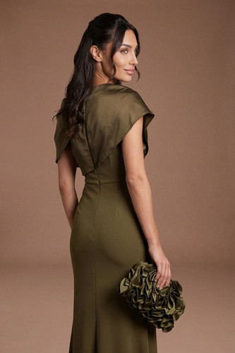 Coast olive clutch womens - olive,