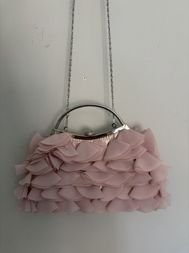 Pink layered petal ruffle - pink,