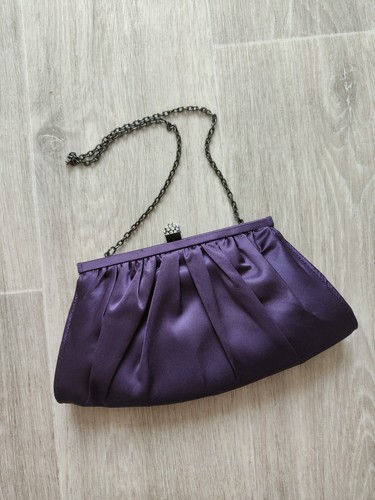 Début purple satin - purple,