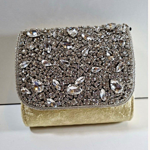 Silver beaded rhinestone - beaded,