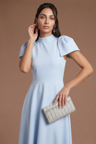 Coast silver clutch womens - coast,