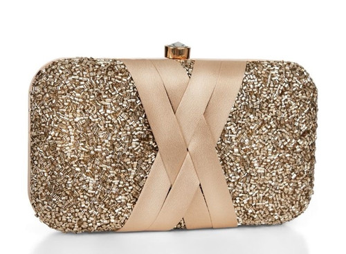 Women gold metallic satin - women’s,