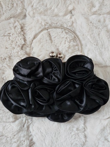 Ladies black clutch - bag., ideal