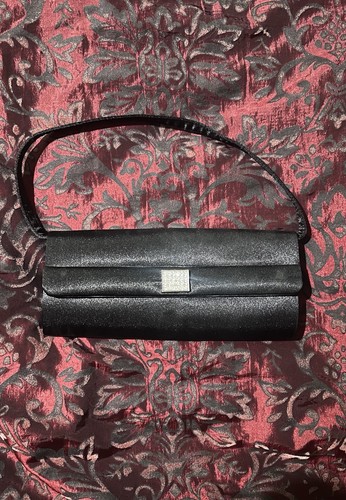 Black satin shimmer - black, bag